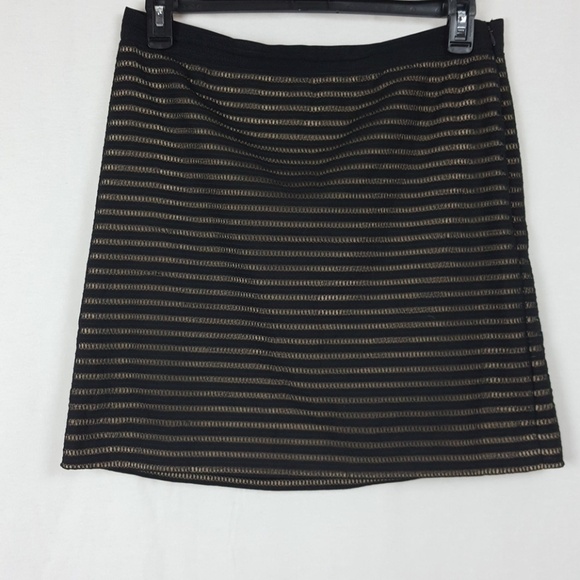 ANN TAYLOR CHROCHET LINED mini SKIRT - Picture 1 of 2